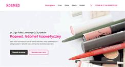 Desktop Screenshot of gabinetkosmed.com.pl